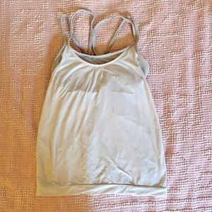 Athleta tank top with built in sports bra